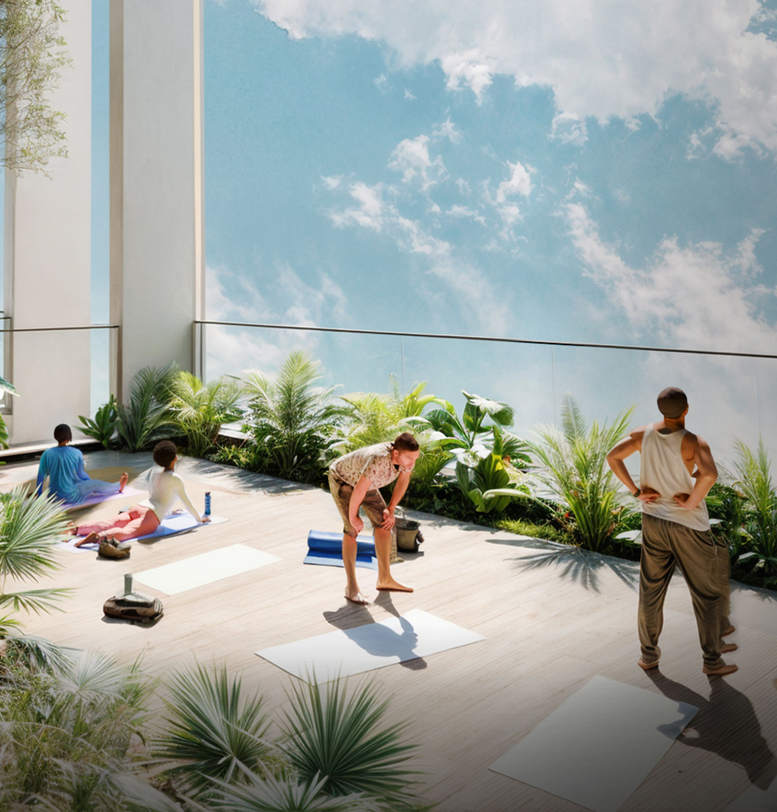 Rooftop Gym